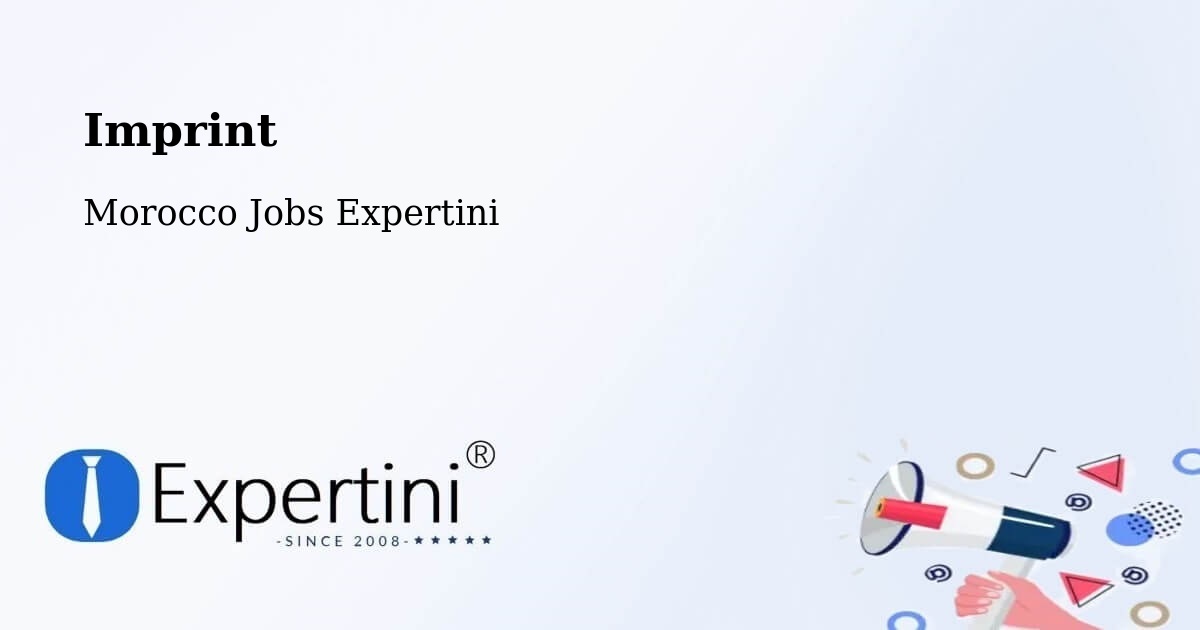 Imprint – Mhamid - Morocco Jobs Expertini